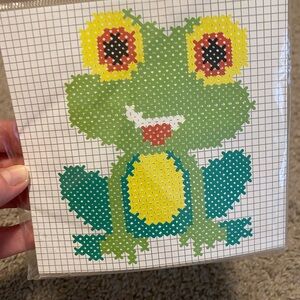 🌞 3 for  $15 Art and craft/creative kids cross stitch craft kit🐸